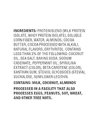 Quest Nutrition Protein Bar, Mint Chocolate Chunk, 20g Protein, 4g Net Carbs, 200 Cals, High Protein Bars, Low Carb Bars, Gluten Free, Soy Free, 2.1 oz Bar, 12 Count