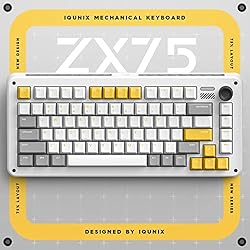 iQunix ZX75 Gravity Wave 75% RGB Mechanical