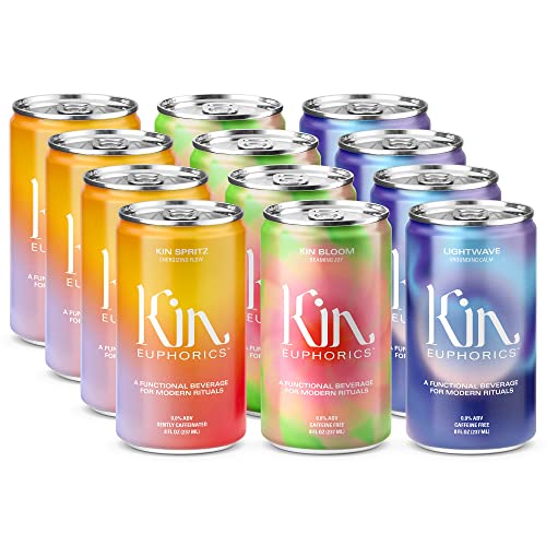 Kin Variety 12 Pack with 4 Spritz, 4 Lightwave, and 4 Bloom by Kin