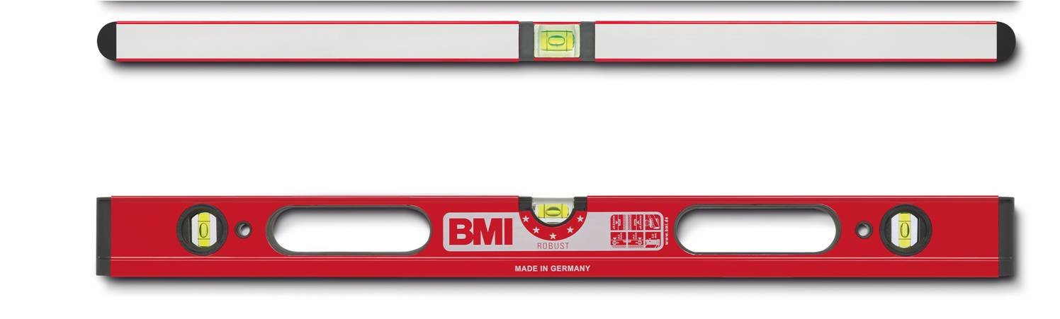 BMI 698060D "Robust" Spirit Level, Red, 60 cm