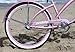 Firmstrong Bella Classic Women's Beach Cruiser Bike, 3 Speed Hybrid Bicycle, 26 Inch Wheels, Pink
