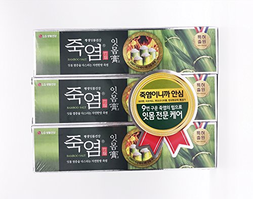 [LG] Bamboo Salt Toothpaste - ItMonGo 120g * 3pcs