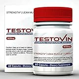 Testovin: Best Natural Testosterone Booster For Men - For Increased Muscle Growth, High Sex Drive, Energy & Beastly Libido - Anti Estrogen Stack - All Natural Male Supplements, With Zinc And Fenugreek