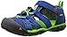 KEEN Seacamp II CNX Sandal (Toddler), True Blue/Jasmine Green, 7 M US Toddler
