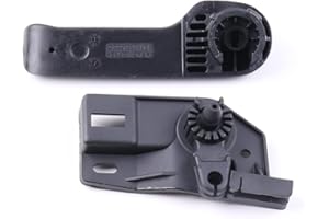 Hood Latch Release Handle Bracket Black 1J1823633A 1J1823533C for VW Jetta Golf