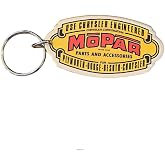 Mopar Classic Logo Acrylic Keychain &ndash; 3" x 1.5" &ndash; Retro 1937&ndash;47 Design, Durable, Made in USA