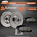 Max Advanced Brakes ValueMAX Rear Brake Kit | Fits 2004-2011 Ford F150 | Brake & Rotor Kit for Daily Driving | OE Brake Rotors & Ceramic Brake Pads