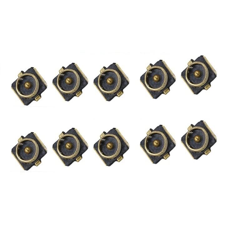We Top 20 Pack IPEX4 Patch Antenna Base 1.5mm 4th Generation IPEX U.FL MHF4 Receptacle Connectors for Antennas, Instrumentation, Satcom, Base Stations