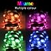 Miume 16.4ft Music LED Strip Lights, Led Color Changing Strip Lights, Led Lights Strip with Remote and APP Controller for Home Lighting Kitchen Bed Room Flexible, Change The Light Color with Music