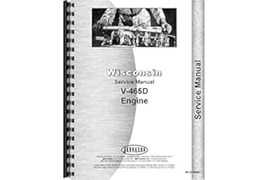 JENSALES Wisconsin V465D Engine Service Manual (for V-465D)