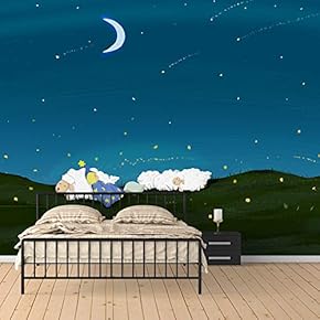 Wall Mural Dream World Removable Wallpaper Wall Sticker for Bedroom Living Room - 66x96 inches