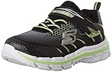 Skechers Kids Nitrate 95346L Sneaker (Little Kid/Big Kid), Black/Lime, 2 M US Little Kid