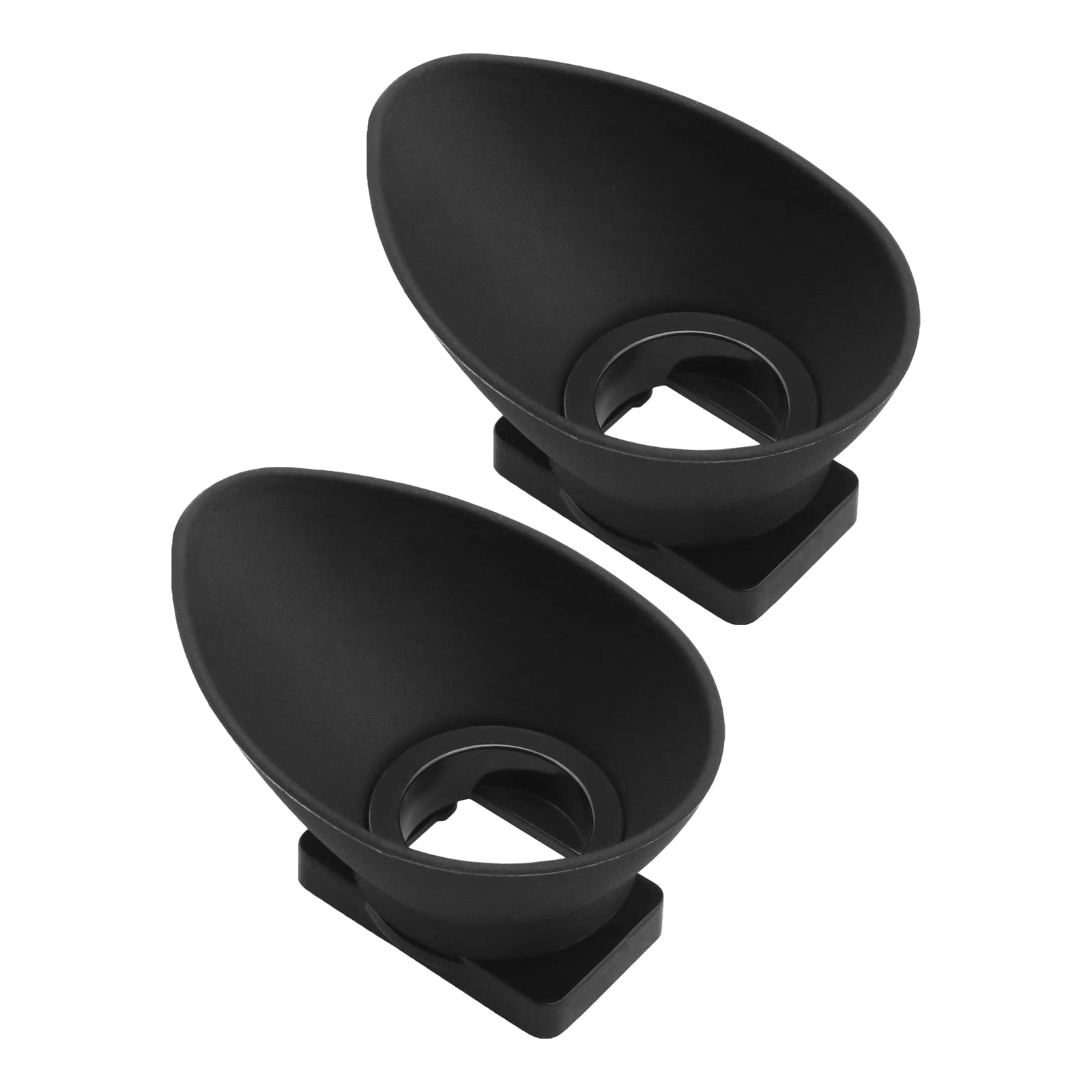 YINETTECH 2PCS EF 18mm Camera Eyecup Eyepiece Replacement Viewfinder Protector Compatible with Canon 550D 300D 350D 400D 60d 600D 500D 450D 1000D 400D D30 D60
