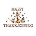 Collections Etc Thanksgiving Harvest Pilgrim Animals Garage Door Magnets - Reusable Outdoor Fall Decorations