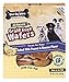 Three Dog Bakery Grain Free Wafers Baked Dog Treats, Peanut And Banana, 13 Oz