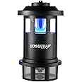DynaTrap DT1750 Mosquito & Flying Insect Trap – Kills Mosquitoes, Flies, Wasps, Gnats, & Other Flying Insects – Protects up to 3/4 Acre, Black