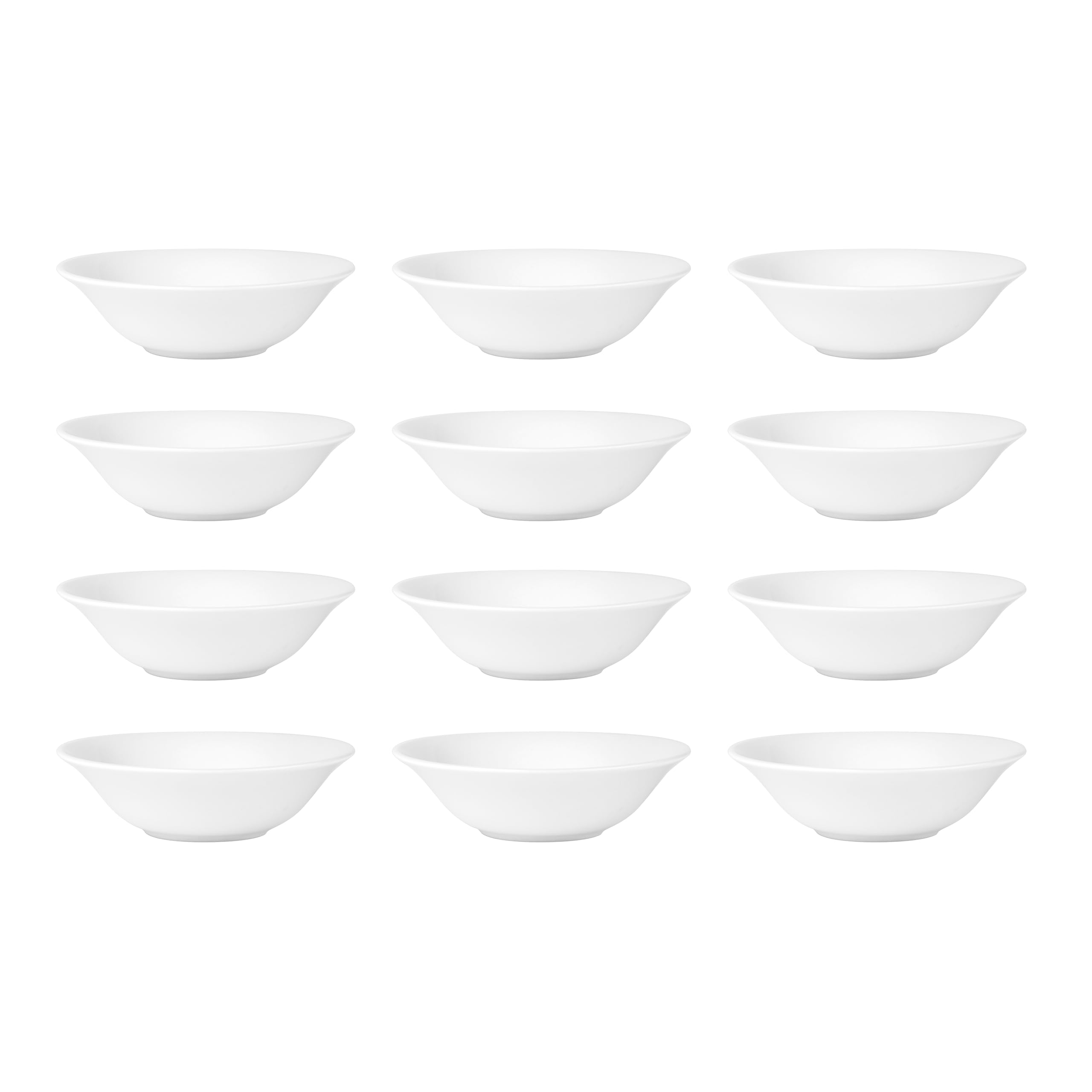 Olympia Hotelware Oatmeal Bowls in White Porcelain 150 mm 6" 12 pc