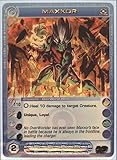 MAXXOR Chaotic Ultra Rare Foil Card MAX COURAGE STAT OF 110 Dawn of Perim