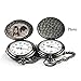 Qise Pocket Watch To My Brother - Love Sister(Love Brother) Necklace Chain From Sister to Brother Gifts with Black Gift Box By