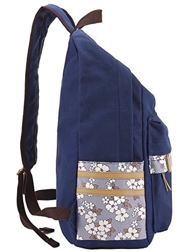 Mygreen Casual Style Canvas Backpack/School Bag/Travel Daypack Light Green