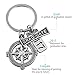 Graduation Keychain with Scroll, 