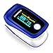 Metene Fingertip Pulse Oximeter Blood Oxygen Saturation Monitor with Lanyard & LED Screen