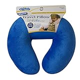 Cloudz Kids Dual Comfort Microbead Travel Neck Pillow - Blue