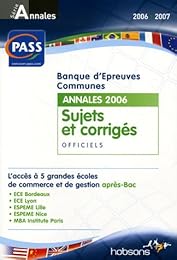 Banque d'épreuves communes PASS