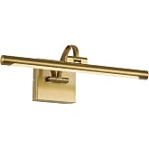 DESOOP Brass Picture Lights for wall Hard-Wired LED Picture Lighting Dimmable Art Light Gallery Lighting for Wall Portraits A