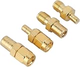 Yosoo Health Gear 4pc DAB Car Radio Antenna Adapter SMB SMA Male Female RF view 2