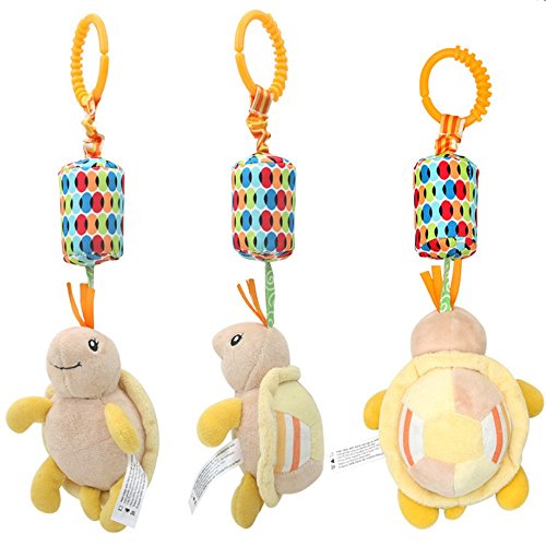 image for Daisy's Dream Daisy 3 Packs Infant Hanging Rattle, Soft Baby Wind Chim