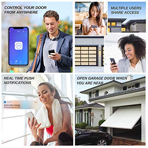 EACHEN-Controlador-de-Puerta-de-Garaje-WiFi-funciona-con-AlexaGoogle-HomeSonoffEwelink-APPIFTTT-Controle-la-Puerta-de-su-Garaje-desde-cualquier-parte-del-mundo