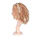 Top Hair Blonde Synthetic Afro Curly Hair Wig For Black Women Short Kinky Hair Jerry Curly Fiber Blonde Synthetic Wig