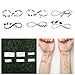 Infinity Symbols Temporary Tattoo Pack (Set of 12)