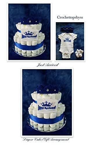 crown diaper cake