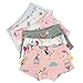 Closecret Kids Series Baby Underwear Little Girls' Cotton Boyshort Panties (Pack of 6) (Style 2, 5-6 Years)