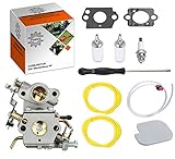 Podoy P3314 Carburetor for Poulan Chainsaw Parts PP4218A Air Fuel Filter with Adjustment Tool Tune-up Kit for P3416 P3816 P4018 PP3416 PP3516 PP3816 PP4018 PP4218 PPB3416 PPB4018 PPB4218 545070601