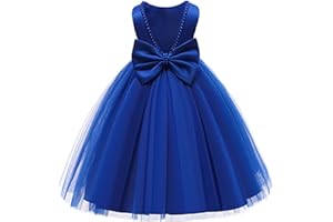 JUP'ELLE Baby Girl Dresses Ruffle Lace Pageant Party Wedding Flower Girl Dress