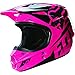 Fox Racing Race Youth V1 Motocross Motorcycle Helmet - Pink / Large