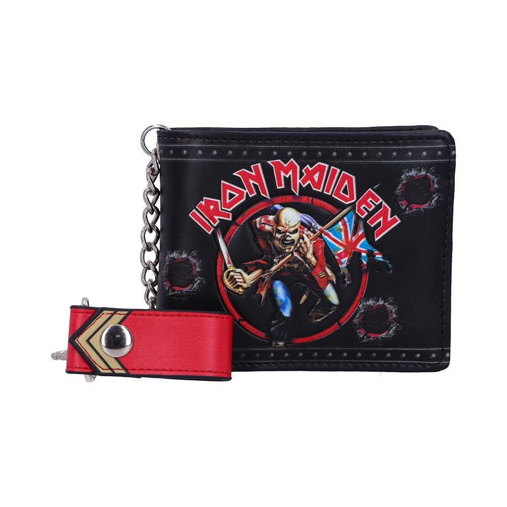 Nemesis Now Officially Licensed Iron Maiden Eddie Trooper Wallet, PU, Black, 11cm