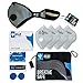 RZ Mask M2 Bonus Bundle - Since 2010, The Original Lightweight and Comfortable Dust Mask for Woodworking, Landscaping DIY