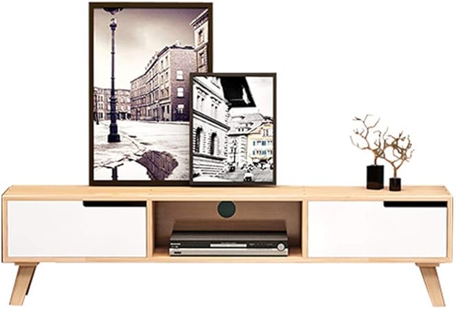 Tv Stand Media Entertainment Center Storage Console Cabinet Stand With Drawers And Open Storage Shelf Television Console Media Component Tv Stand Side Cabinet Tv Cable Box Gaming Consoles Amazon Co Uk Kitchen Home