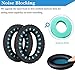 Headphones Ear Cushion Kit Replacement for Bose QuietComfort QC 25 / Soundlink II Headphones, Ear Pads with Memory Foam for Noise Blocking and Comfortable Wearing , 1 Pair Black
