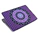 HDE Plastic Hard Case and Keyboard Cover for MacBook Pro 13 (Non Retina) Snap On Protective Hard Shell Purple Teal Mandala Design Fits Old Macbook Pro 13 Inch Model A1278 with CD Drive