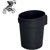 BROPINKPONS Cup Holder for Thule Glide 3/4/ Spring &amp; Shine Stroller &ndash; Holds Stanley Cups, Bottles &amp; Cans, Lightweight Clip-On Drink Holder Attachment, No-Tool Installation