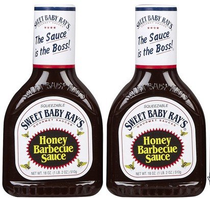 Sweet Baby Ray's Honey Barbecue Sauce 18 Oz - Two Pack