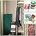 Primode Wrapping Paper Storage Container | Gift Wrap Organizer Under Bed | 41”x14”x6” | Box Holder for 18-24 Rolls Up to 40” | 600D Oxford Material | Pockets for Ribbon, Bows, and Accessories (Green)