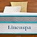Linenspa 10 Inch Memory Foam and Spring Hybrid Mattress - Medium Feel - Bed in a Box - Quality Comfort and Adaptive Support - Breathable - Cooling - Perfect for a Guest Bedroom - King Size