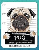 Pug Coloring Book: A Dog Fun and Beautiful Pages for Stress Relieving Unique Design by Rocket Publishing