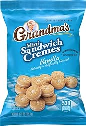 Grandma’s Mini Cookies, Vanilla Sandwich Crème